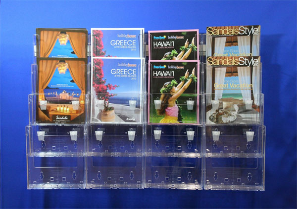 Wall Mount Brochure Holders